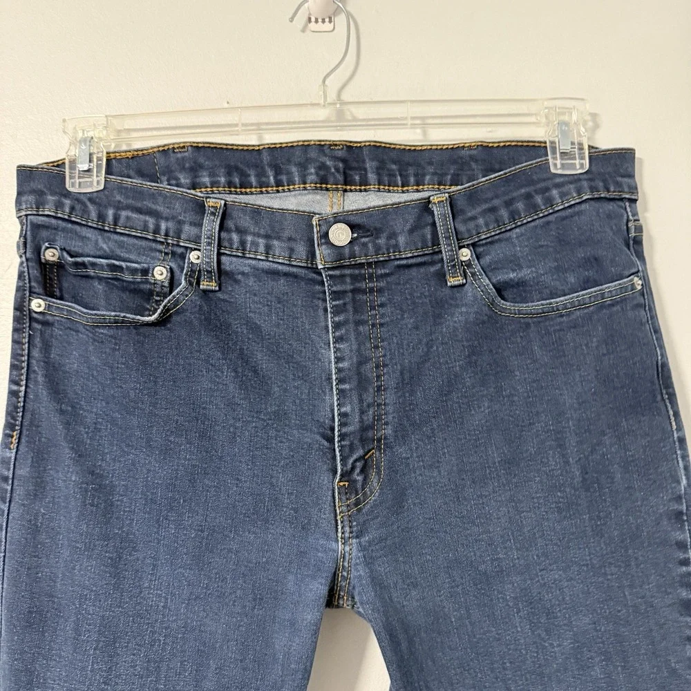levi's 511 slim fit jeans‎ men's 38x30.5 Tag Reads 38x32 Dark Wash